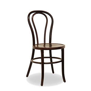 For a touch of elegance, Sydneywide Hire Group's Dark Brown Bentwood Chairs are the ideal solution for weddings, formal dinners and a host of other arrangements