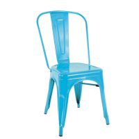 For a modern, in-trend look, Sydneywide Hire Group's Light Blue Tolix Chair is the ideal solution for Events, Exhibitions and a host of other engagements