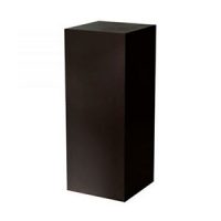 Our gloss finish, fiberglass black plinth is perfect for a range of event styling and decorating options